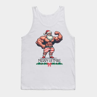 Santa Claus - Merry Liftmas Tank Top